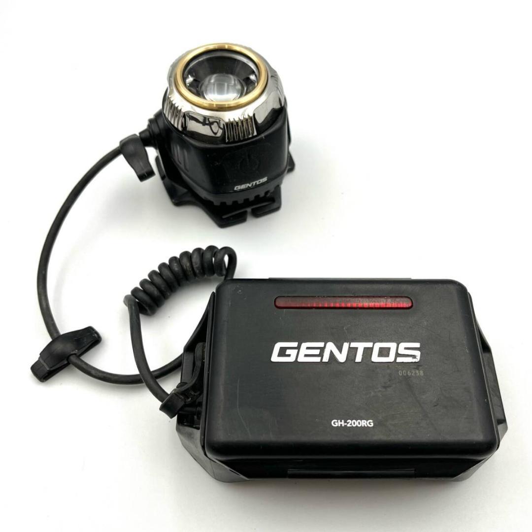【美品】⭐️GENTOS ジェントス GH-200RG ヘッドライト