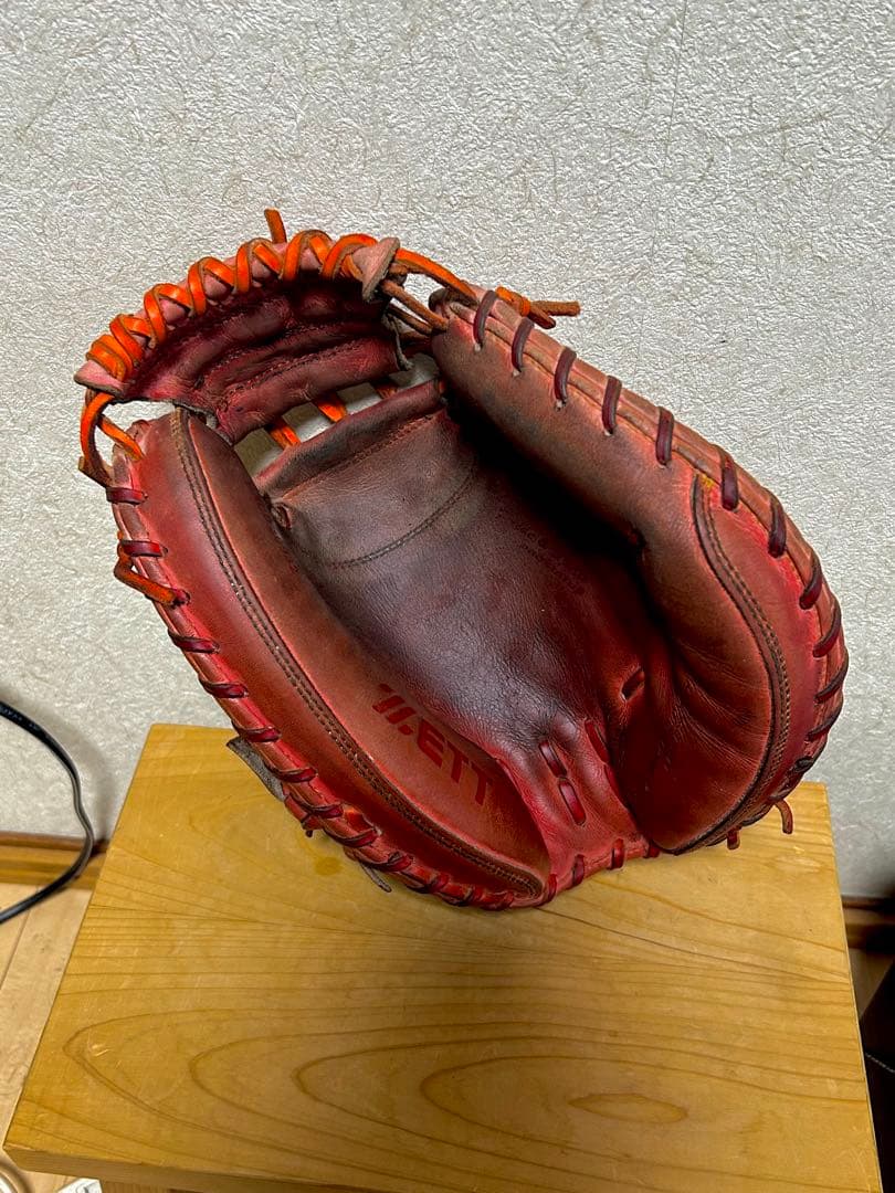ZETT ゼット　プロステイタス　硬式　キャッチャーミット　日本製　最高級