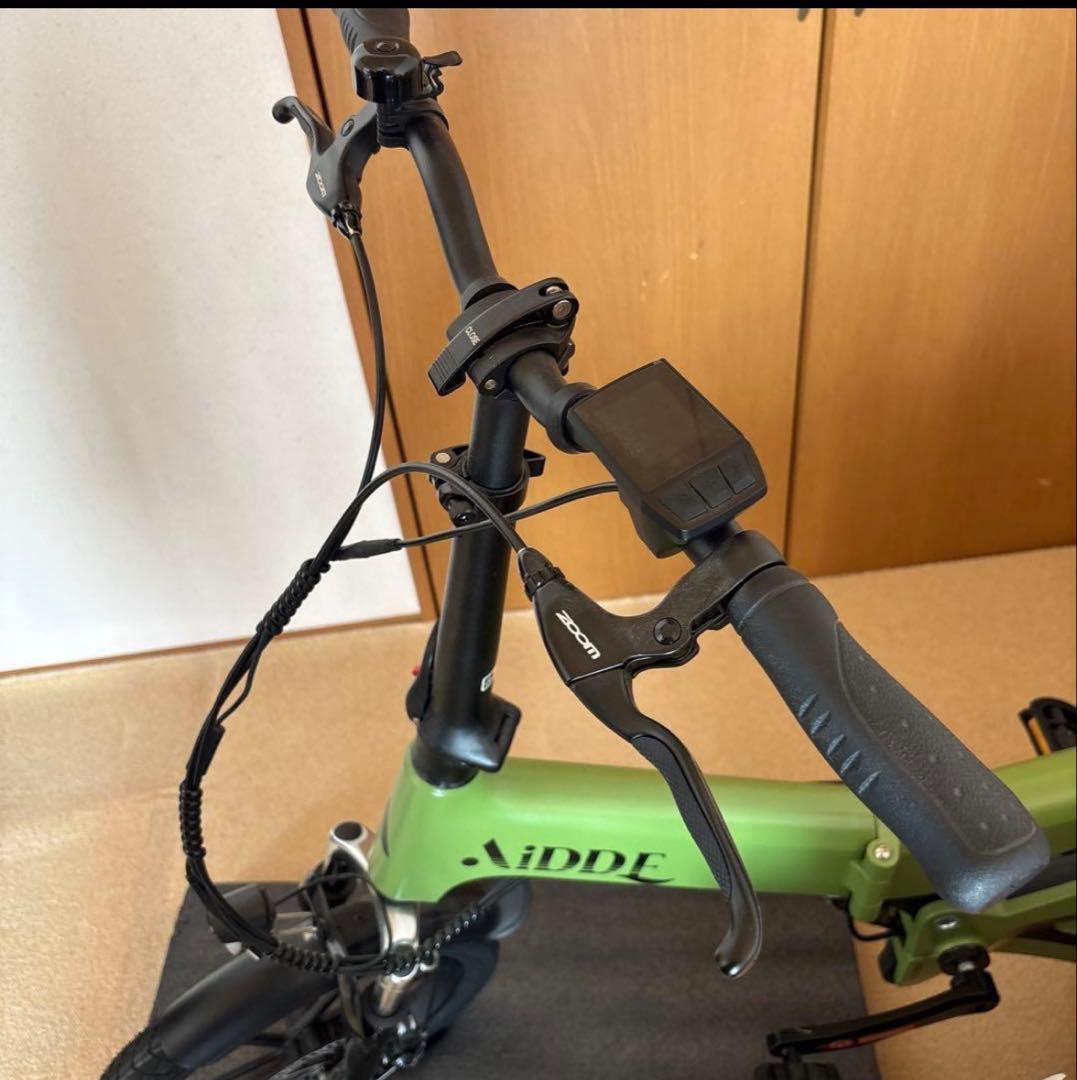 AiDDE 自転車 電動 A2 アイッデ カラー グリーン
