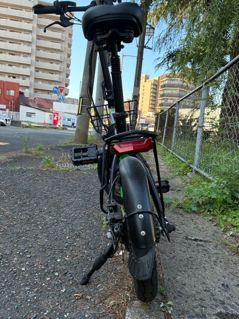 【ジャンク品】折りたたみ電動アシスト自転車