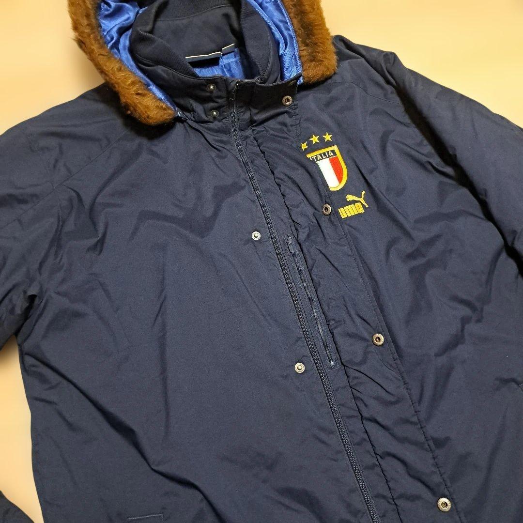 PUMA　プーマ　イタリア代表　ベンチコート　サッカー　L　ヴィンテージ　メンズ