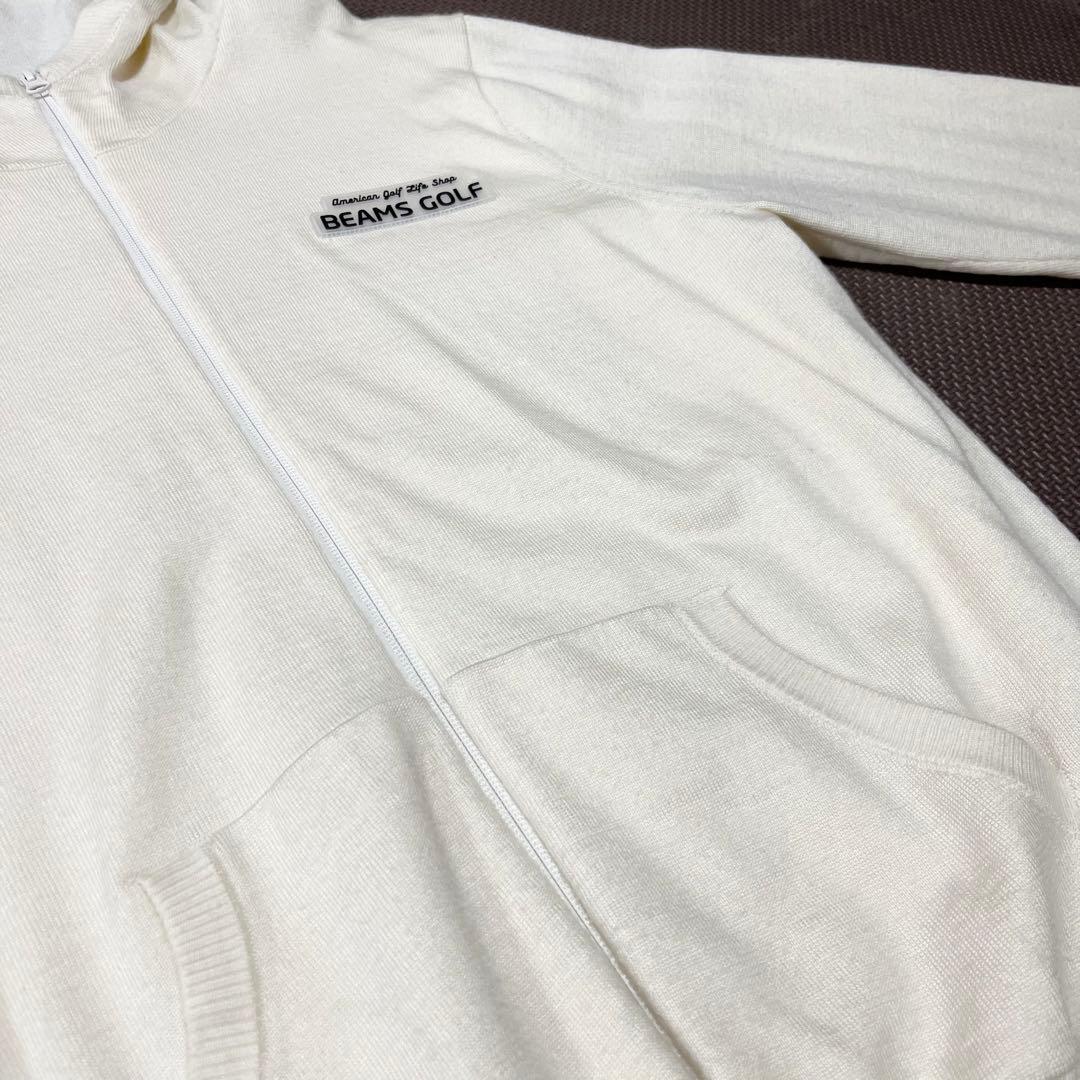 BEAMS GOLF 裏地付き防風ニットパーカー ビームスゴルフ