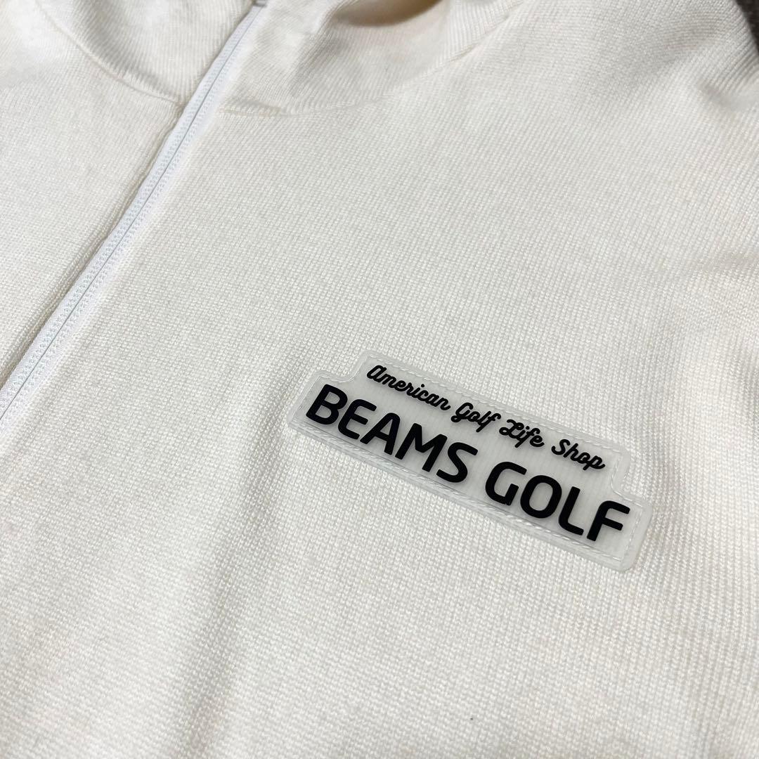 BEAMS GOLF 裏地付き防風ニットパーカー ビームスゴルフ