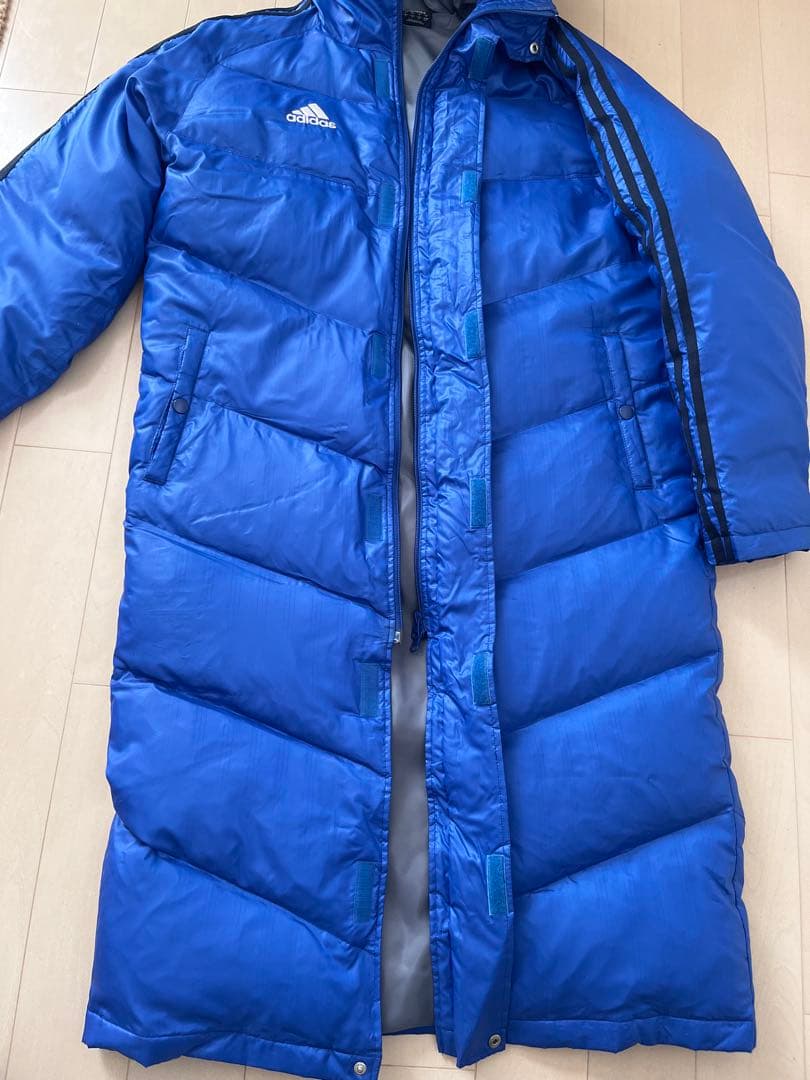 アディダス　adidas ダウンコート　ベンチコート　メンズ　Mサイズ