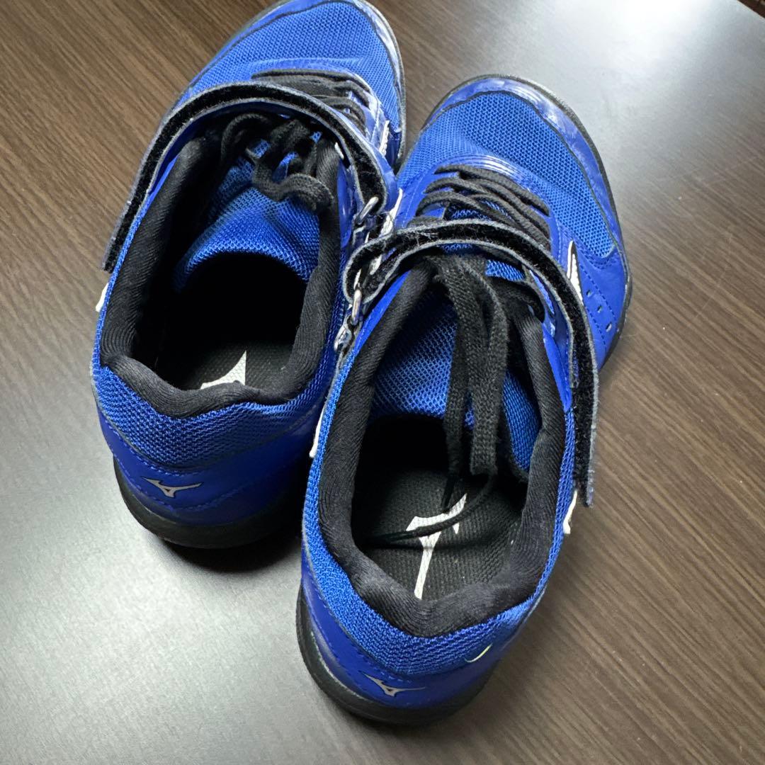 Mizuno 投擲シューズ 青 ベルクロ付き 28.0cm