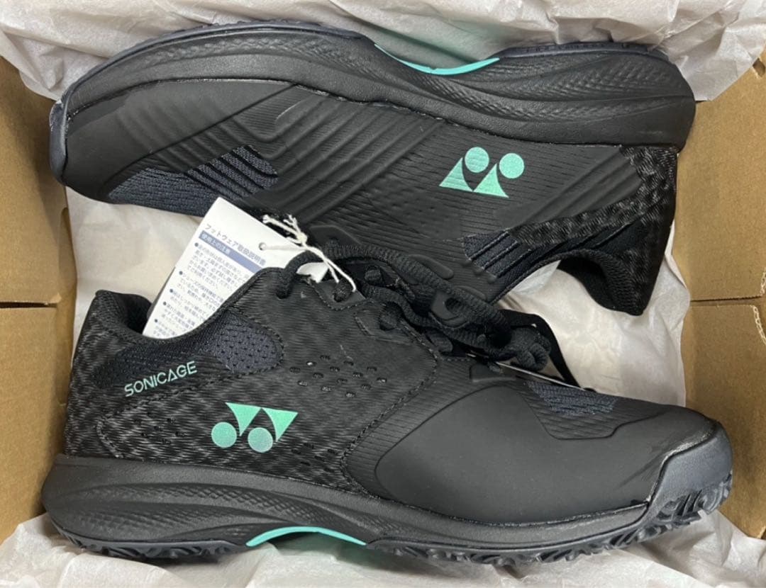 YONEXテニスシューズ クレー・砂入人工芝用 4E wide 007 28.5