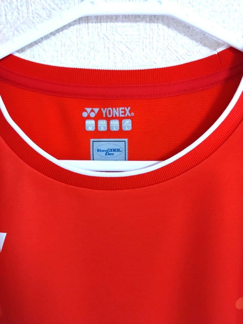 YONEX ヨネックス レッドゲームウェア L
