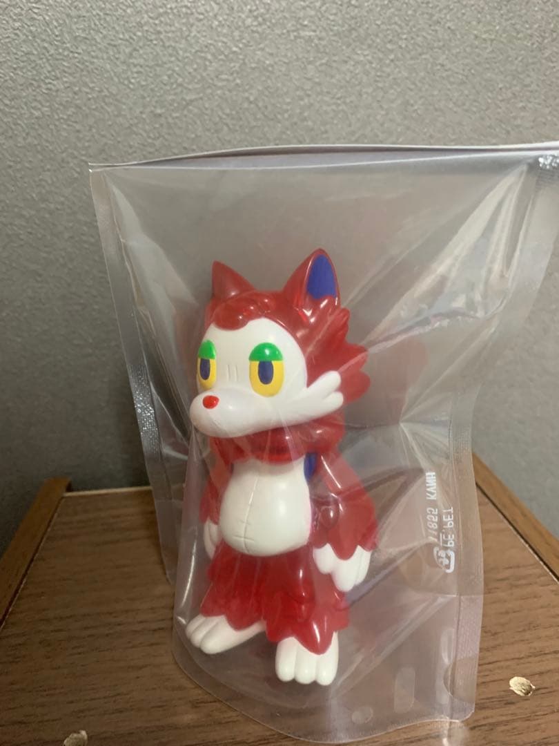 おおかみくん　ゲームカラー　ブルー　レッド　グレー　未開封　あらいきりこ　ソフビ