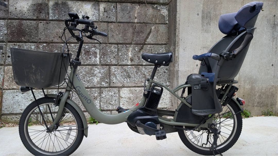 Panasonic 電動自転車 ギュットクルーム　チャイルドシート付2021購入