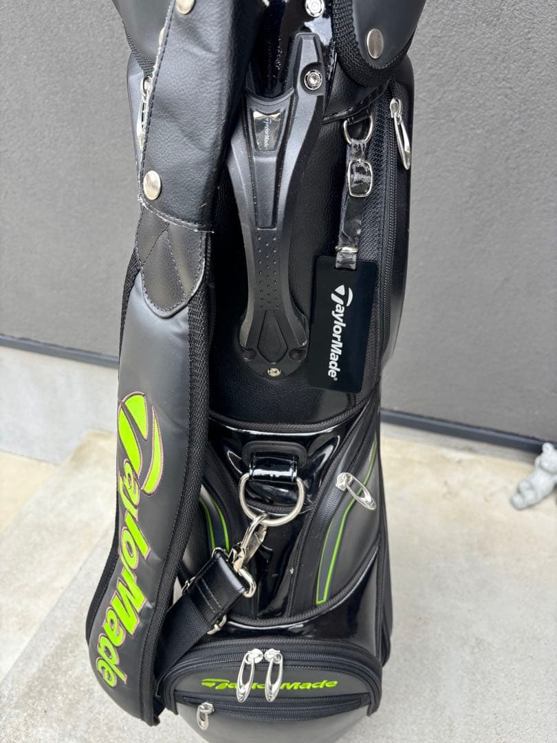 TaylorMade キャディバッグ ブラック/グリーン