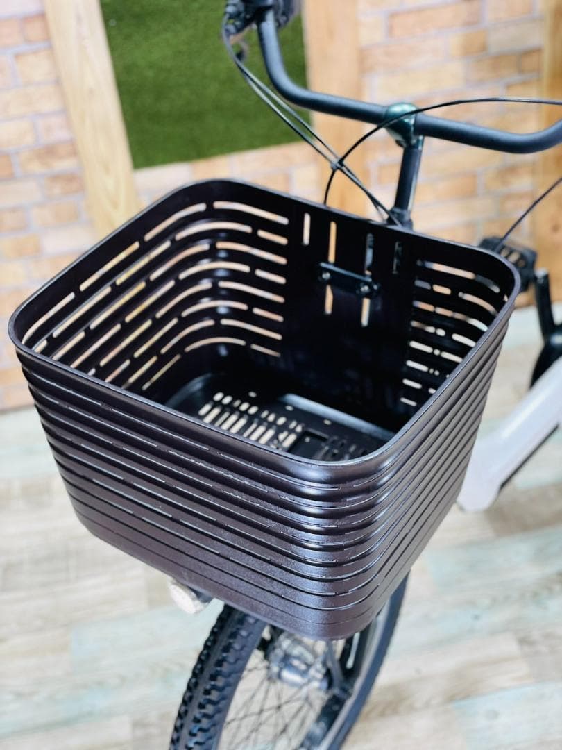 王様 ホワイト ギュットアニーズ子供乗せ電動アシスト自転車 H1500