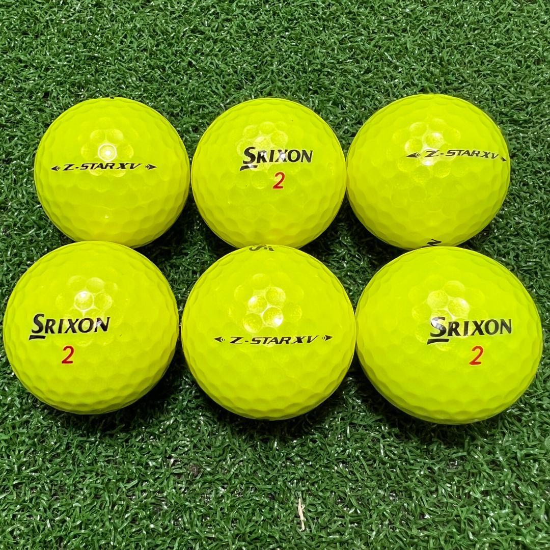 【S22】SRIXON Z-STAR XV 黄 21年式 ロストボール 24球