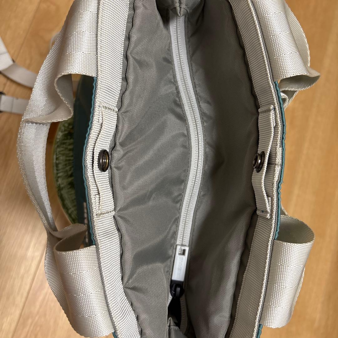美品　ブリーフィングカートバック　エメラルド