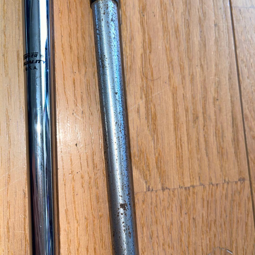 ゴルフ パター 金属製 ゴールド シルバー