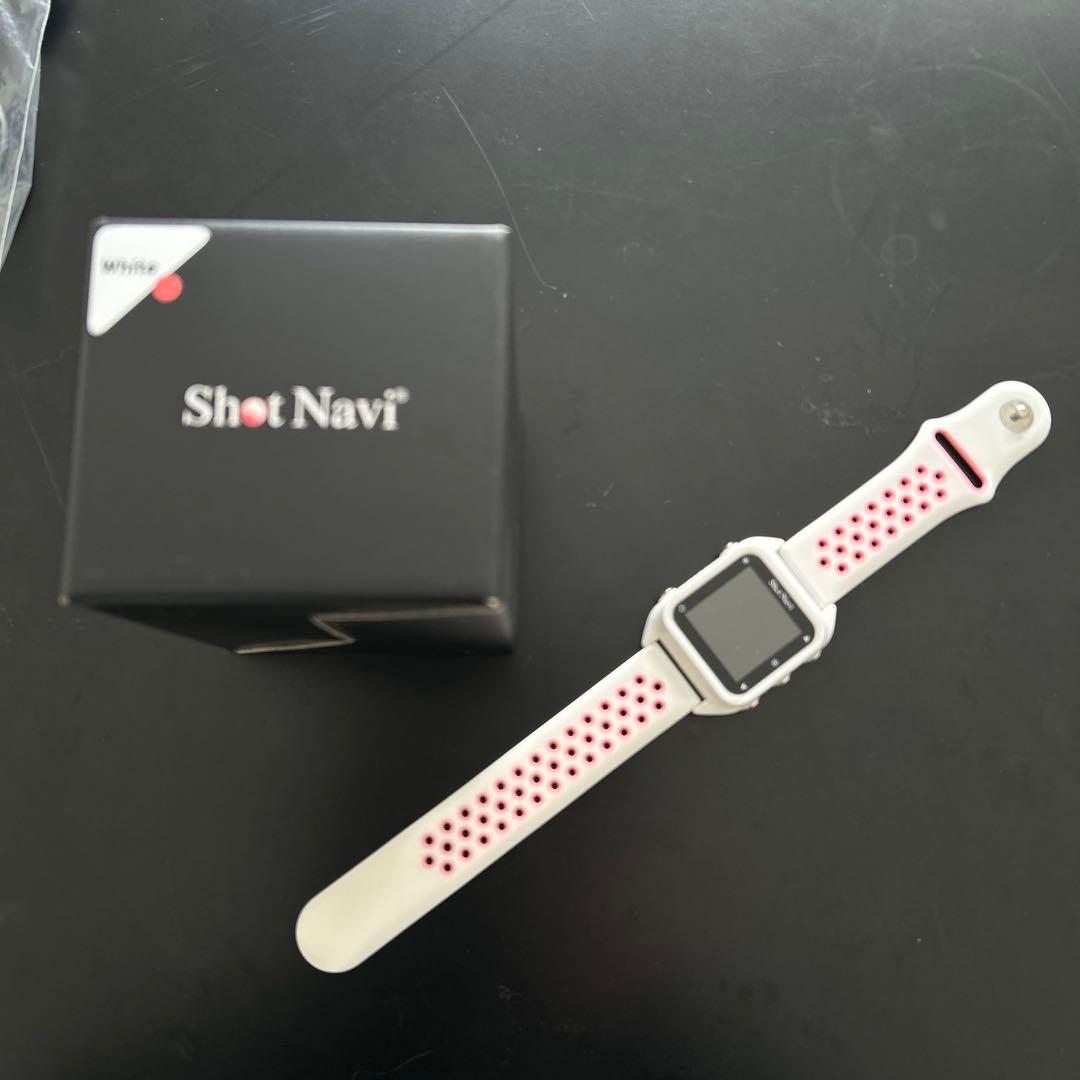Shot Navi ホワイト・ピンク