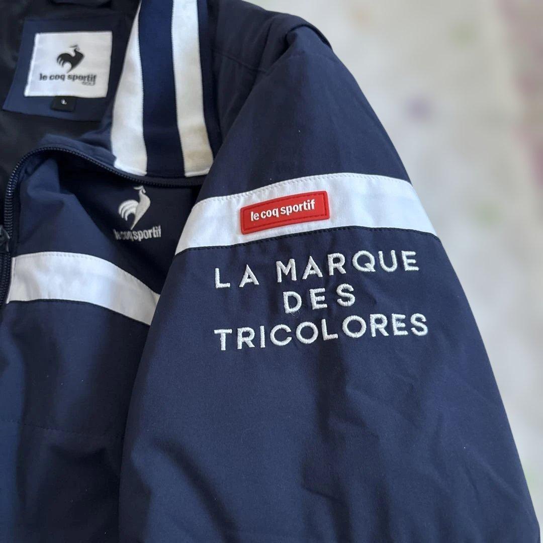 le coq sportif FRANCE ゴルフジャケット Lサイズ　ネイビー