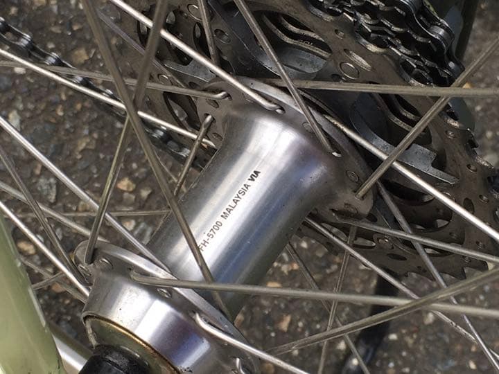 クロモリ　スポルティーフ　700C