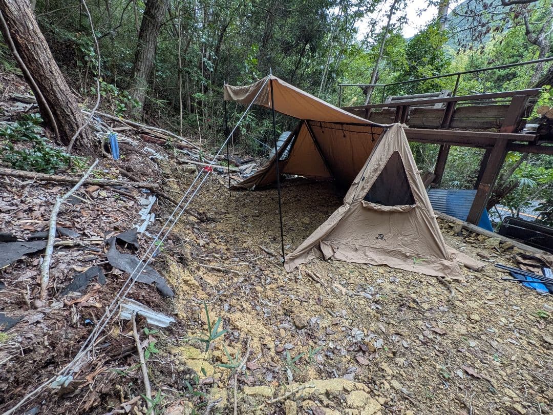 go glamping g.g pup パップテント 2.0 TC タープセット