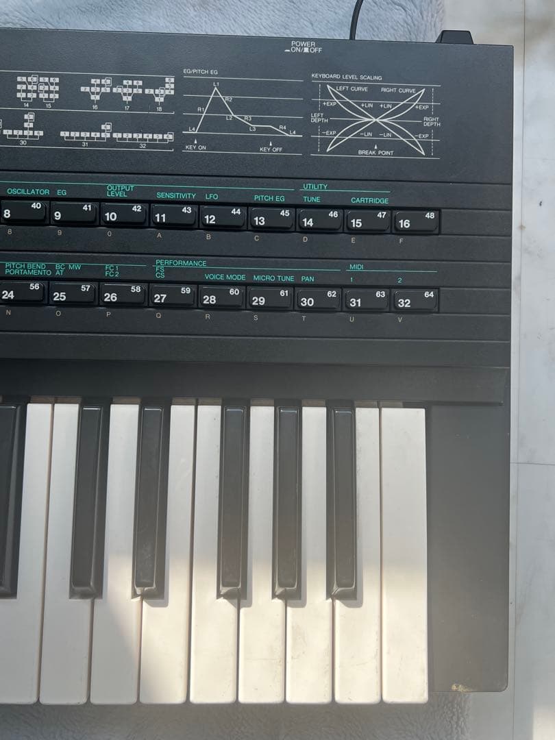 ボ*ト様 Yamaha DX7 ⅡD シンセサイザー　ジャンク