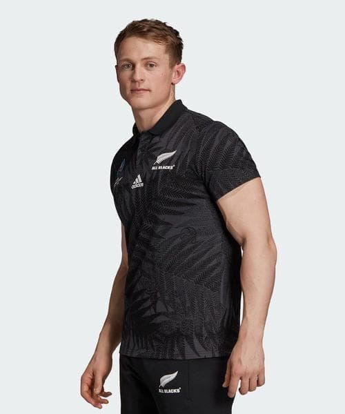 ✨ アディダス RWC 2019 オールブラックス ポロ T シャツ