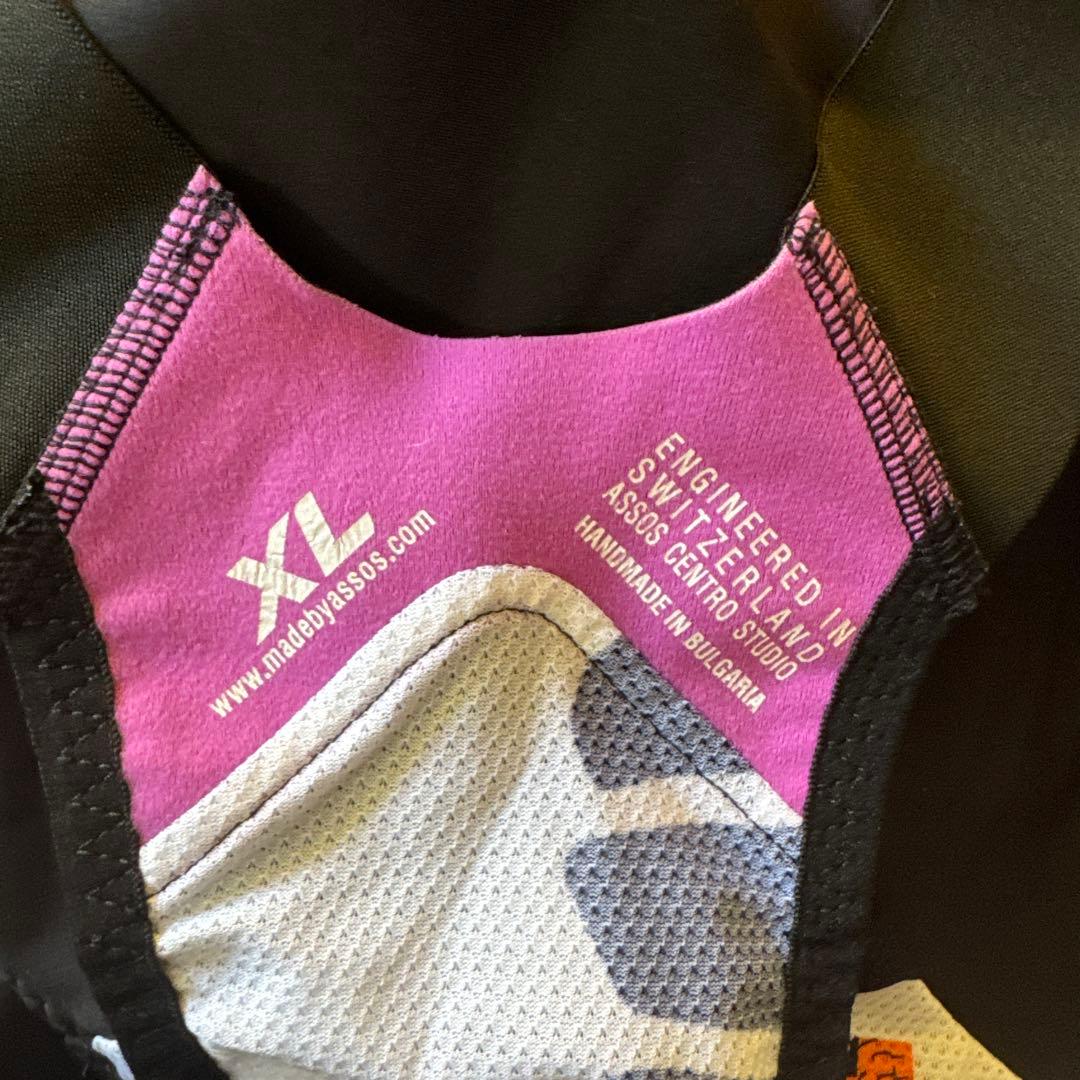 ⭐︎値下げ⭐︎assos ビブタイツ ブラック　XL