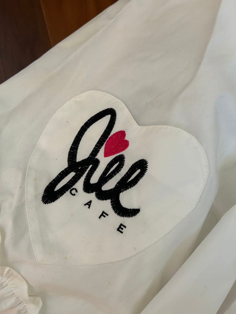 JILLSTUART CAFE エプロン   ホワイト