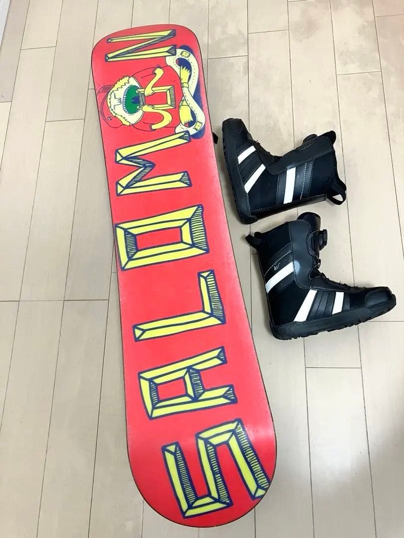 サロモン　salomon ブーツ20.0 スノーボード3点セット　大阪手渡可！