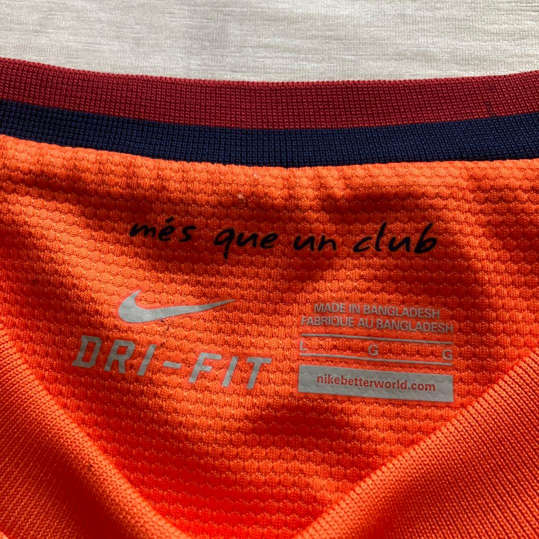 nike /fcバルセロナ 12-13 アウェイユニフォーム size:L