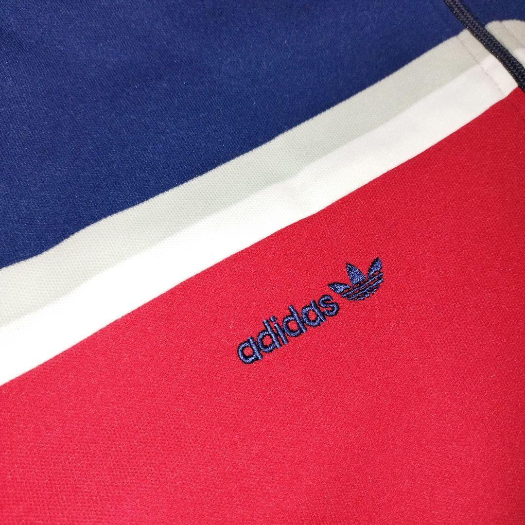 【142】60s〜 ヴィンテージ　adidas トラックジャケット　デサント製