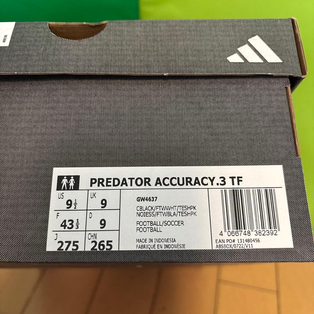 adidas PREDATOR ACCURACY.3 TF 27.5㎝