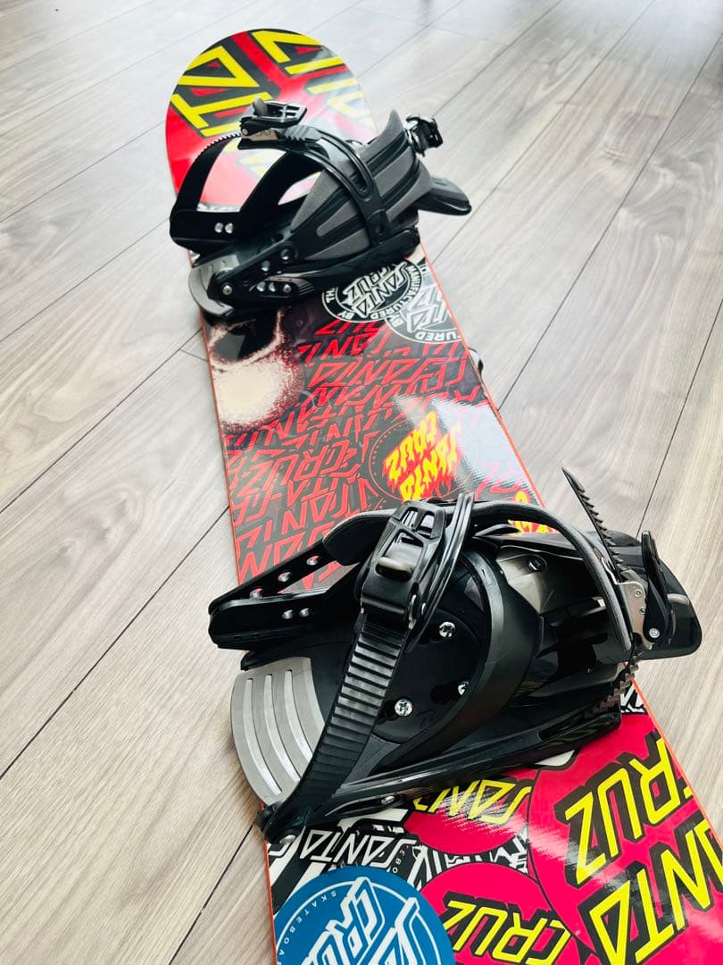 Santa Cruz スノーボード 140cm サンタクルーズ バインディング