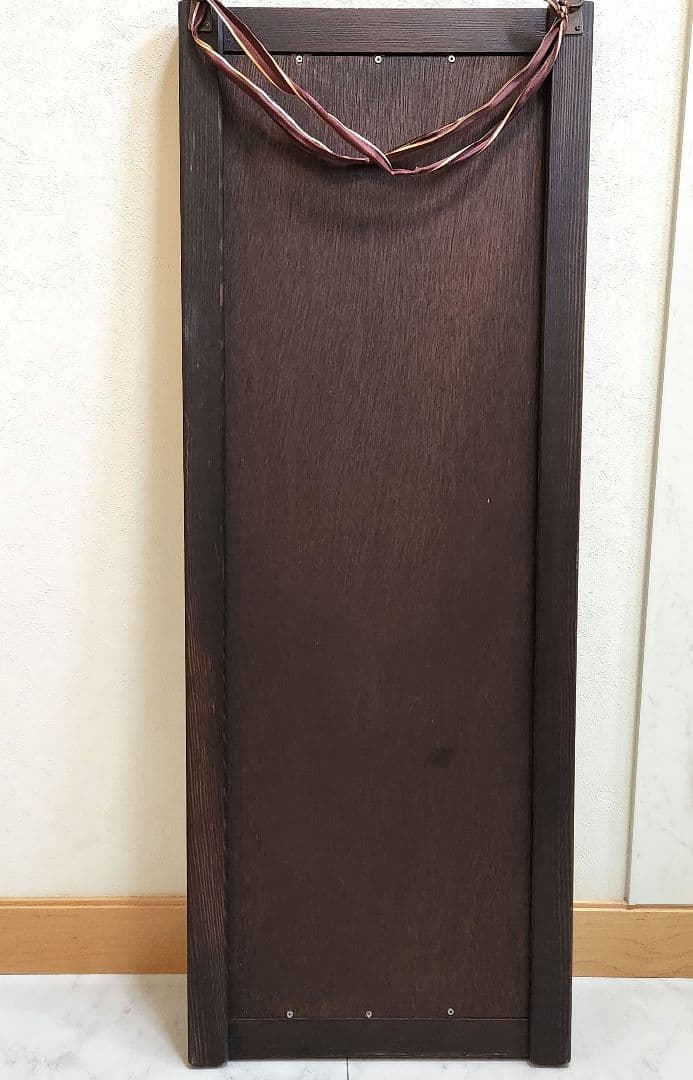 姿身鏡 壁掛け 鏡 姿見 ウォールミラー　木枠 日本製