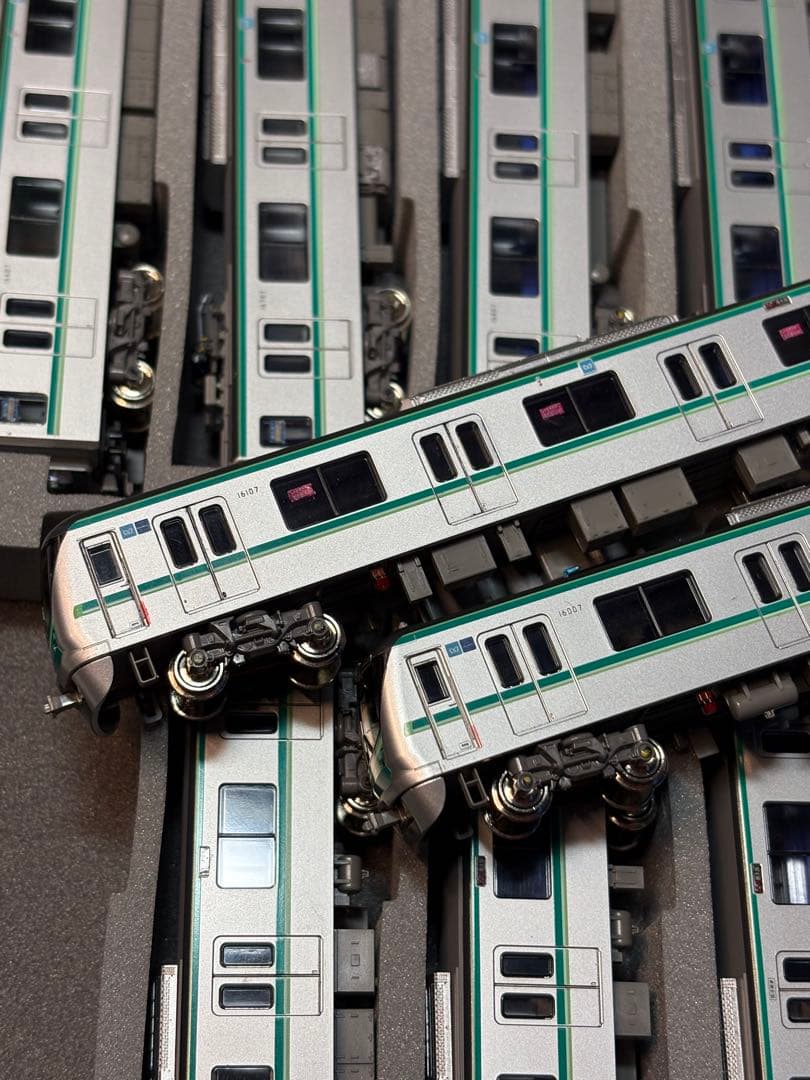 KATO 東京メトロ 千代田線 16000系 10両セット　加工品