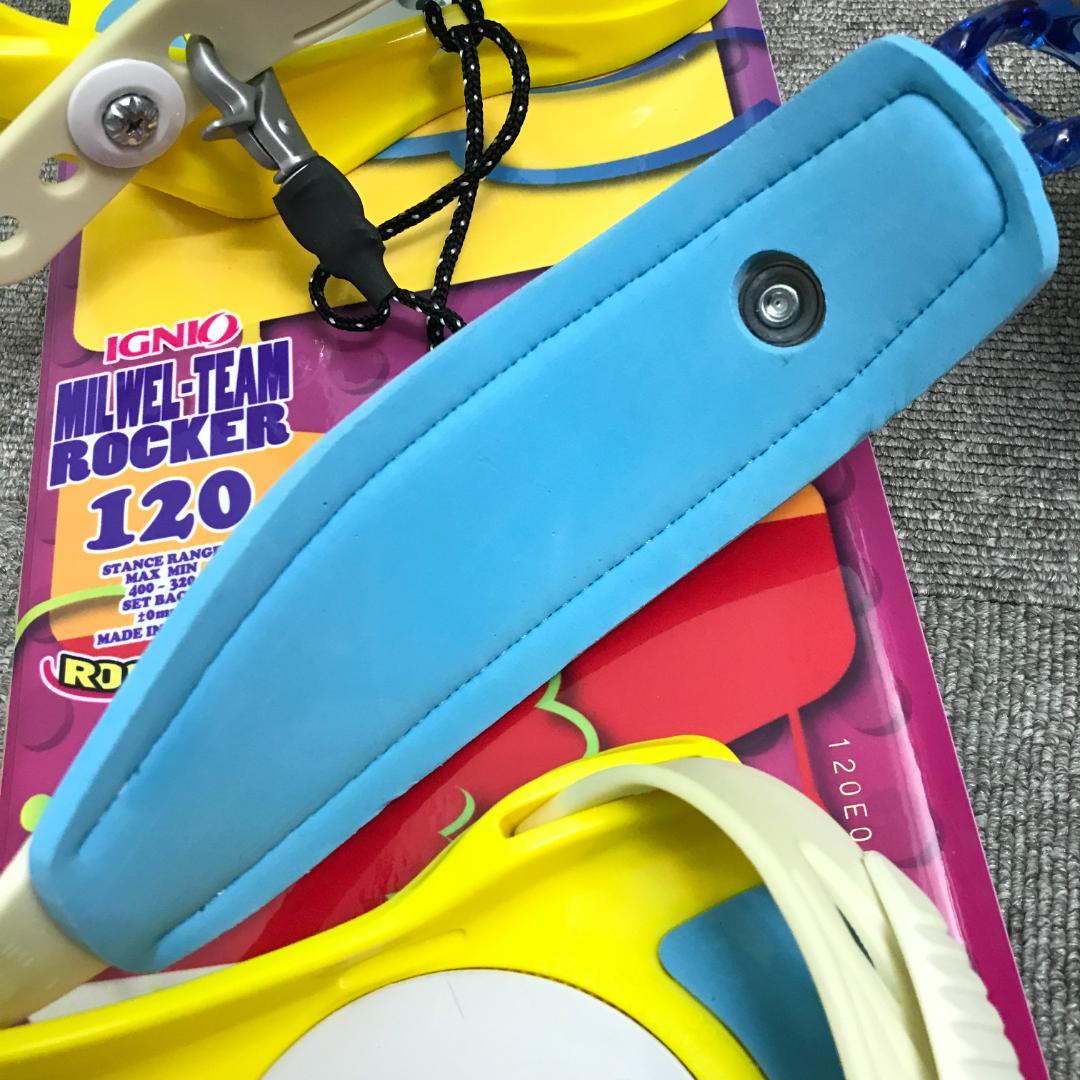 3点セット■極美品■子供用■WAX済■IGNIO ボード ビンディング ブーツ