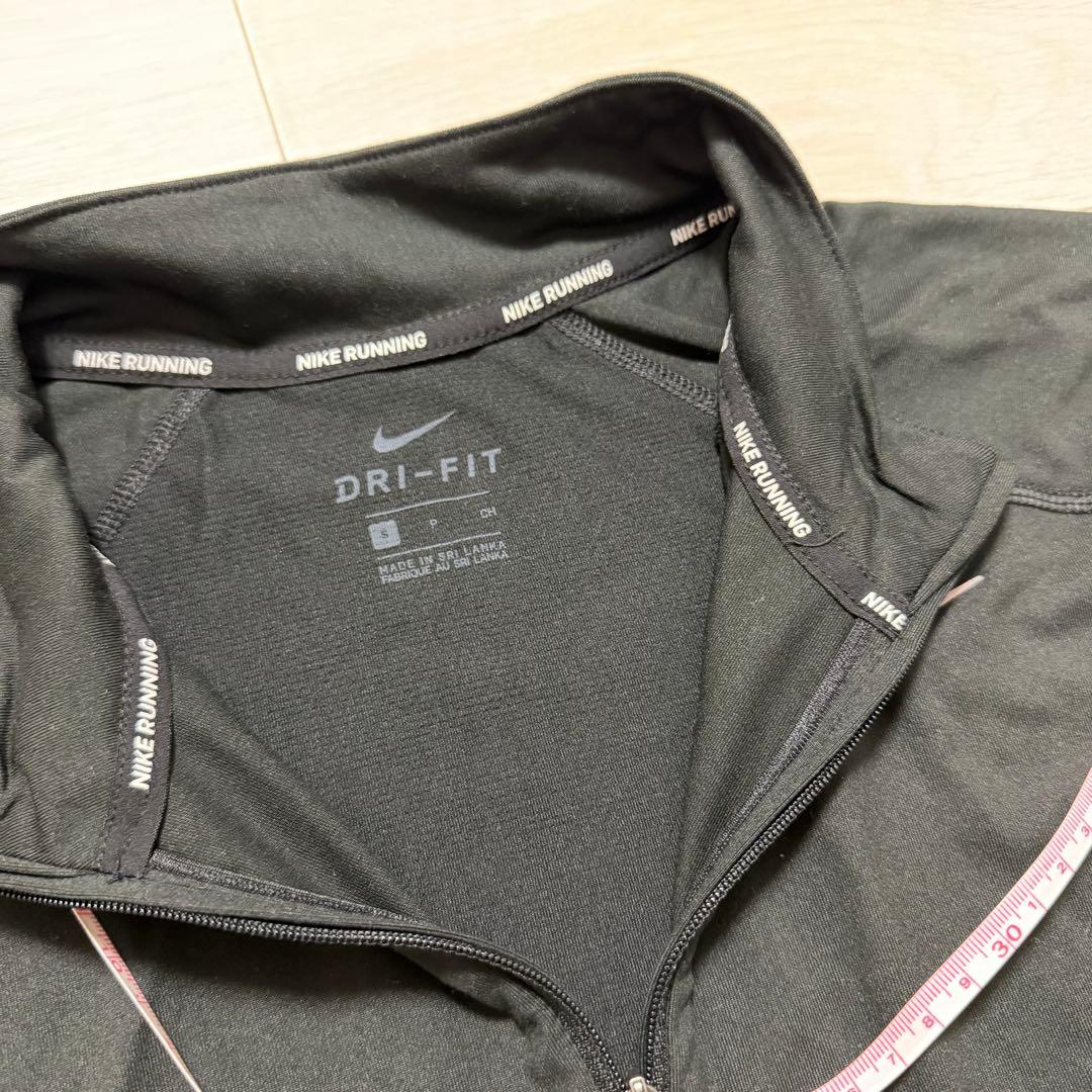 新品☆Nike DRI-FIT ハーフジッパートップス ブラック