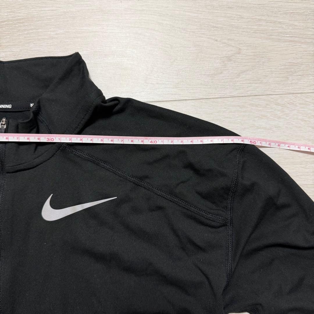 新品☆Nike DRI-FIT ハーフジッパートップス ブラック