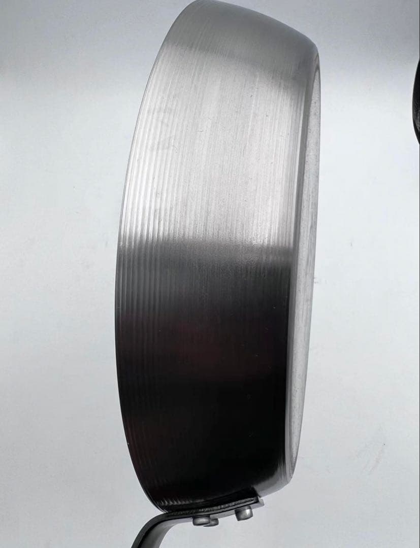 新品未使用　ステンレススチール 浅型フライパン　シェフフライパン　アウトドア