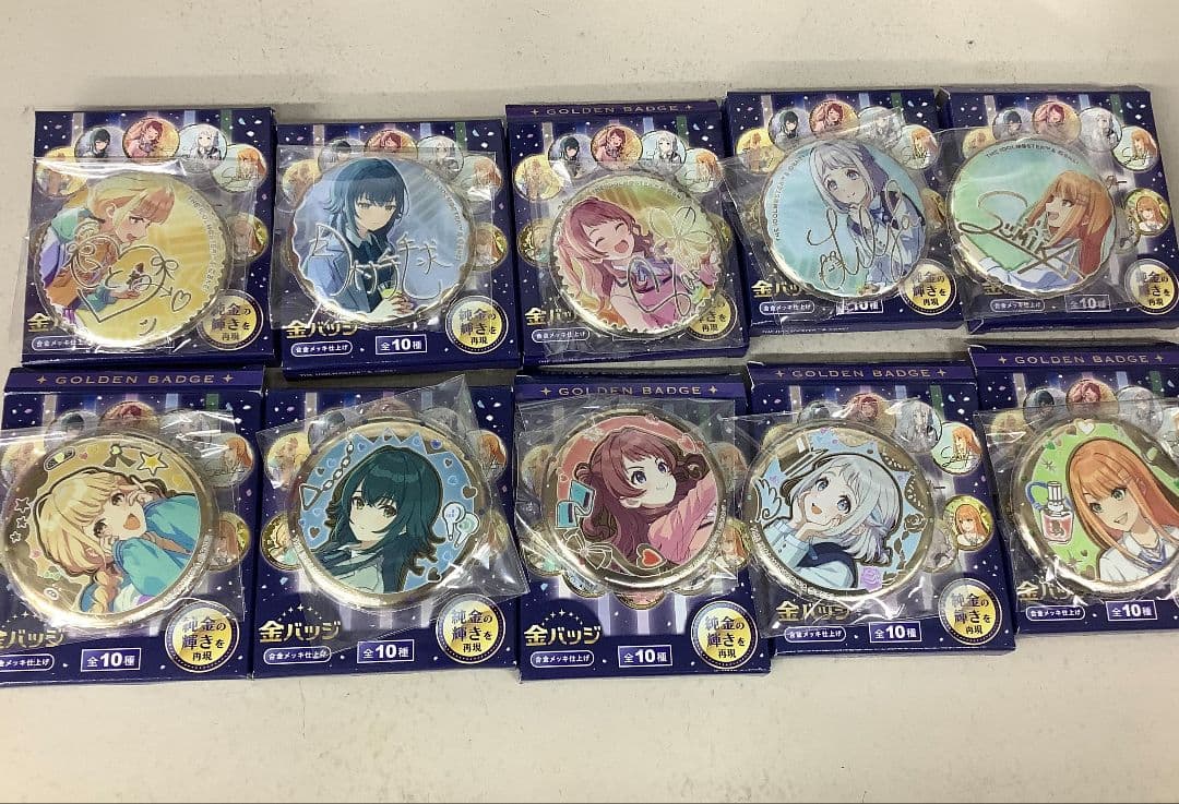 学園アイドルマスター 学マス 金バッジ　コンプ