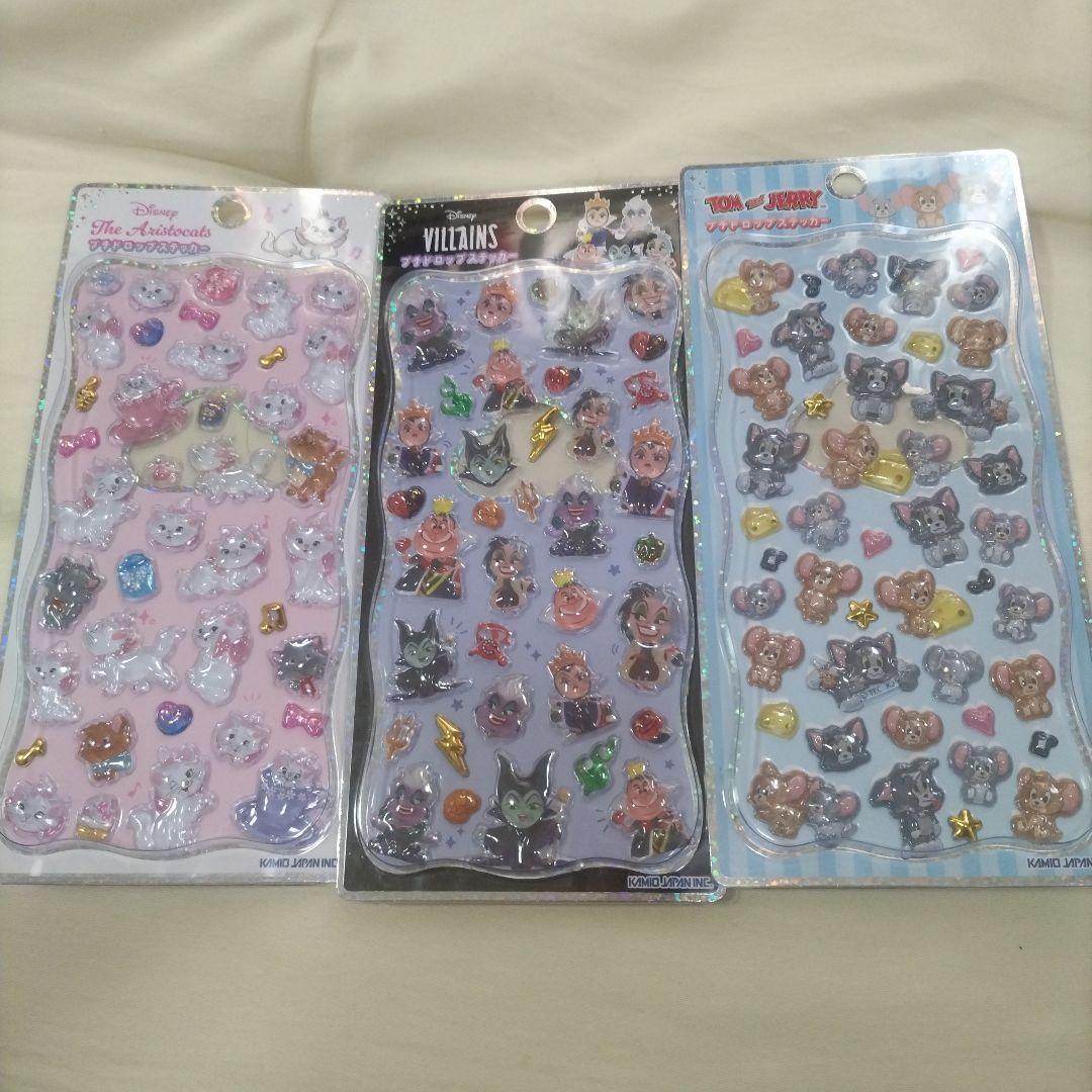 正規品 プチドロップステッカーマリーちゃん トムとジェリー ヴィランズ シール