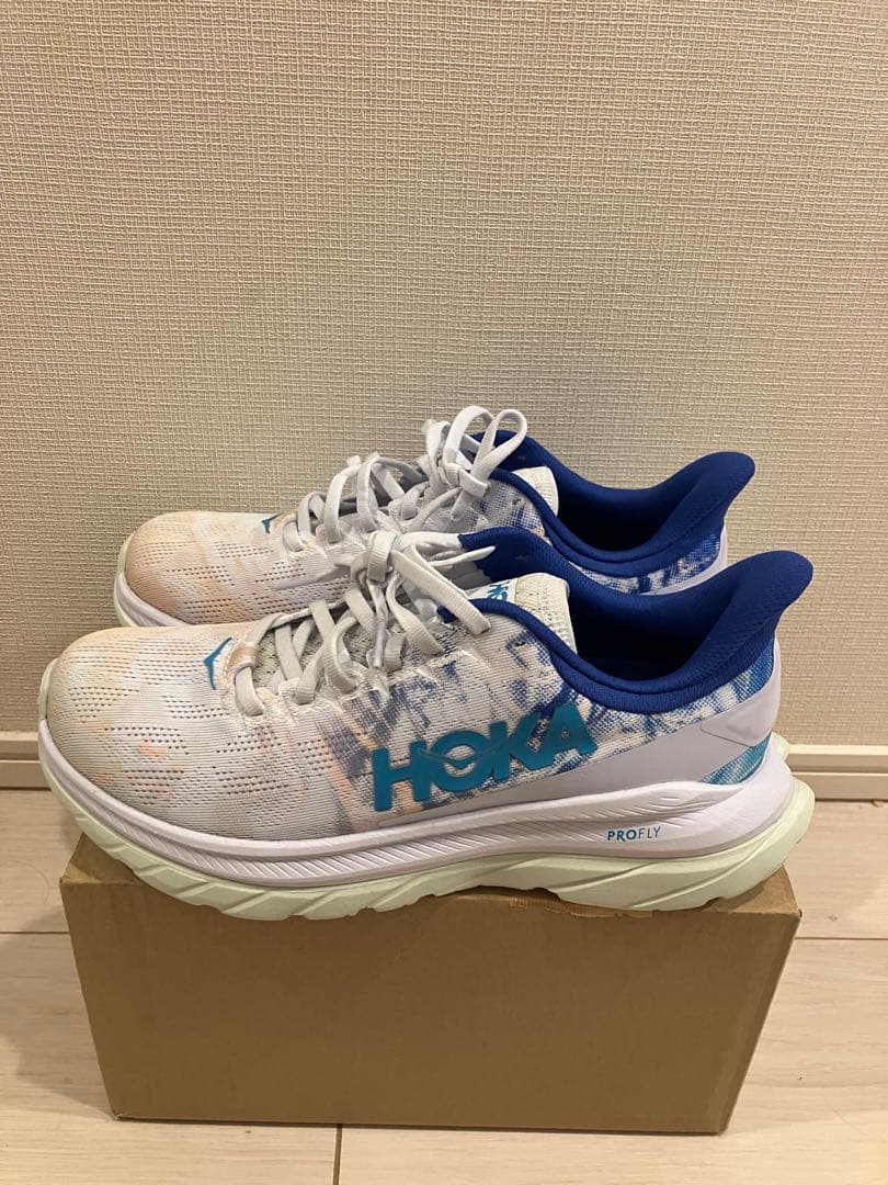 未使用 ホカ オネオネ HOKAランニングシューズ マッハMACH 4 25cm