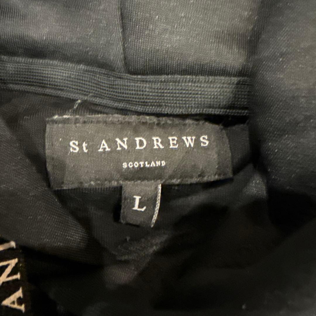 StANDREWS 黒 フード付きウェアセットアップ