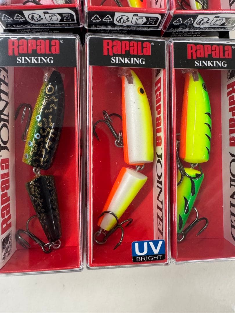 新品未使用　Rapala CDJ-9 シンキング ルアー 6個セット