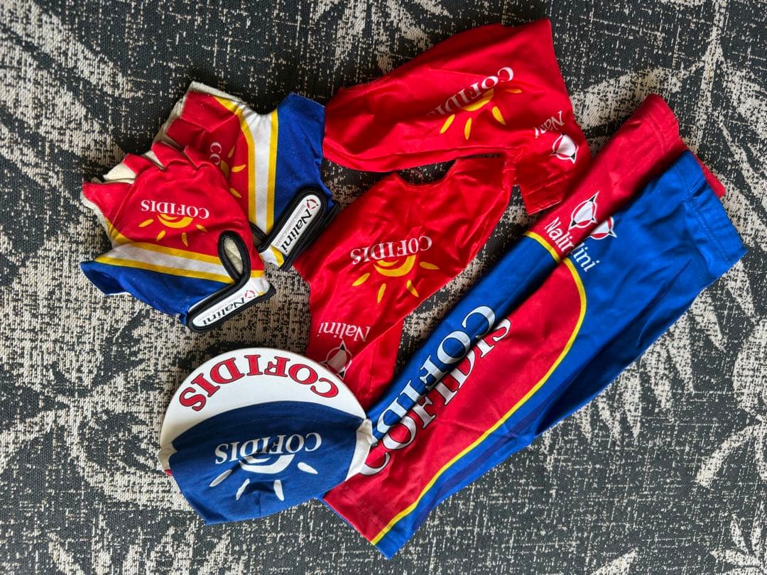 【レア】COFIDIS ジャージセット Guido Trentinチーム支給品