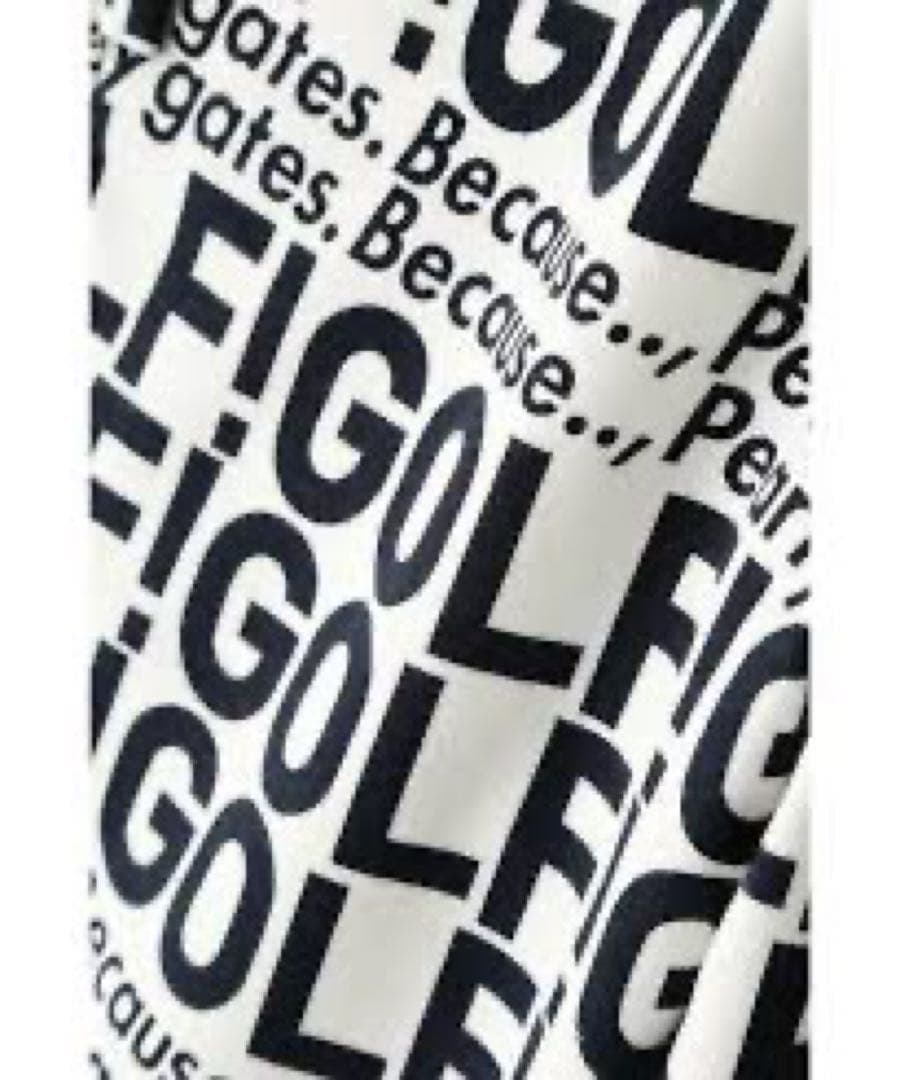 パーリーゲイツ　GOLFロゴプリント コットンストレッチ　レディース　２