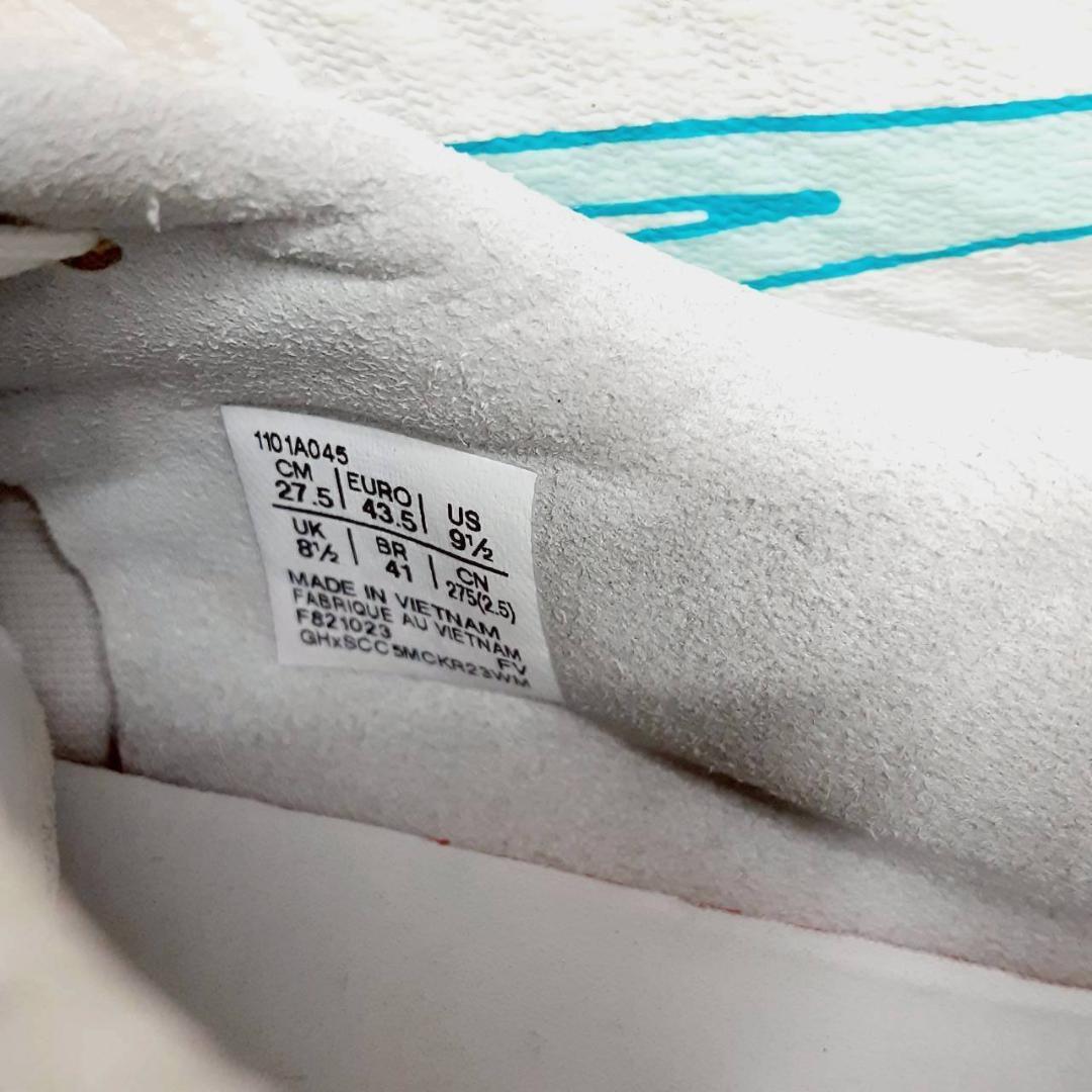 美品27.5㎝◎asics DS ライトアクロスプロ2 スパイクシューズ 白青