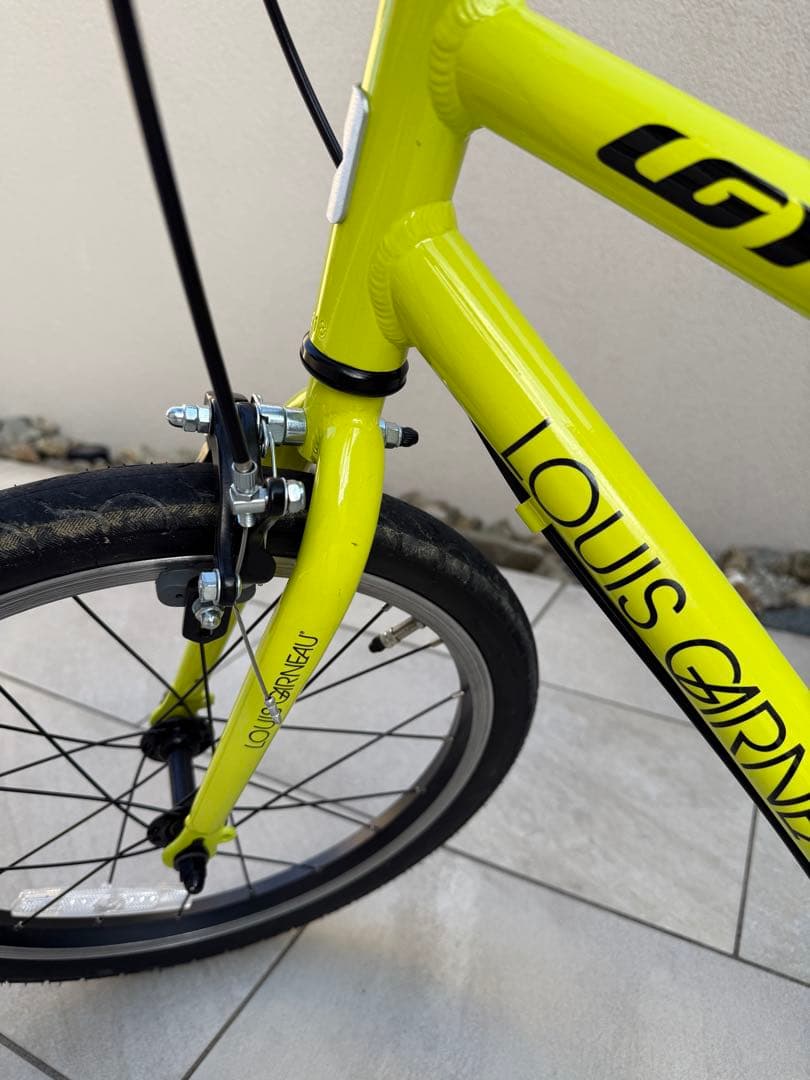 Louis Garneau 子供用自転車 イエロー　※引き取り限定