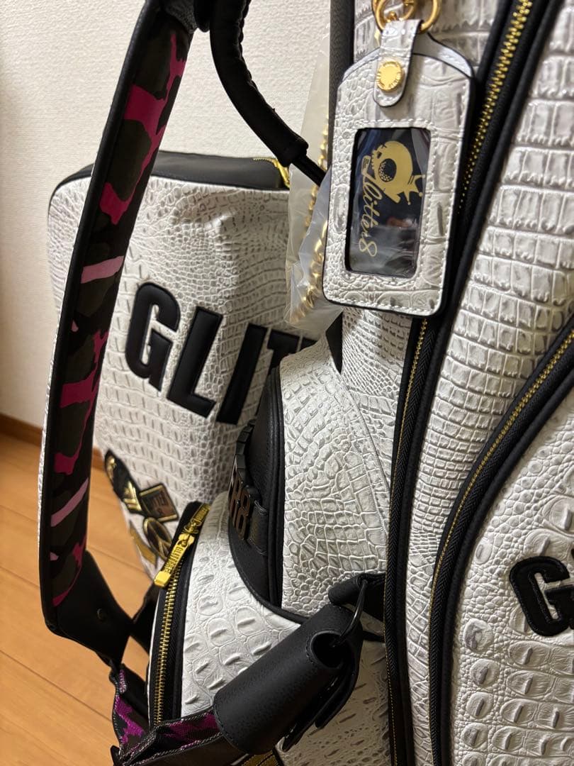 GLITTER 8 キャディバッグ 新品未使用品 クロコダイル総柄