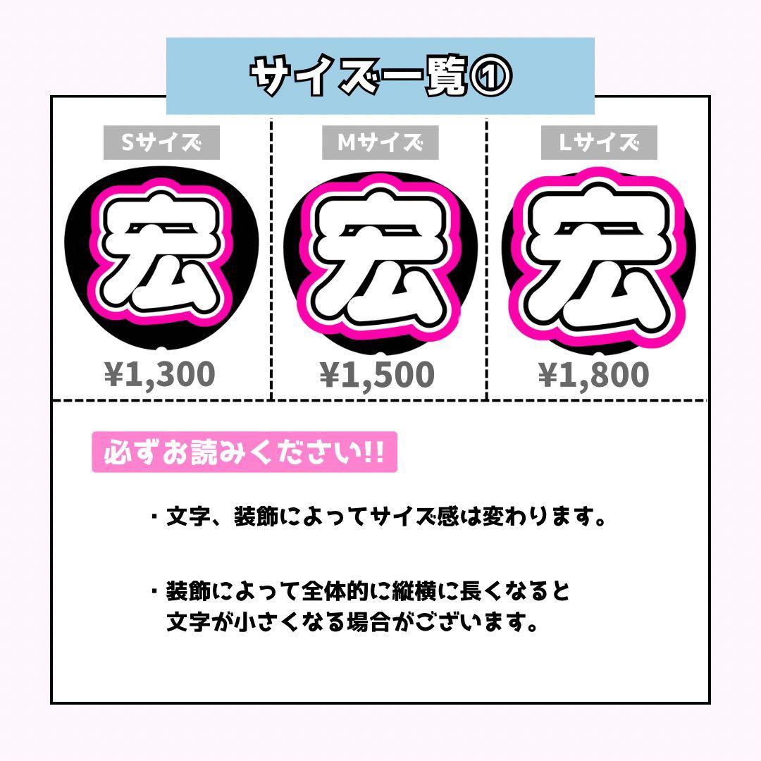 ♡ページ♡0315ネームボード うちわ文字 連結文字パネル オーダー