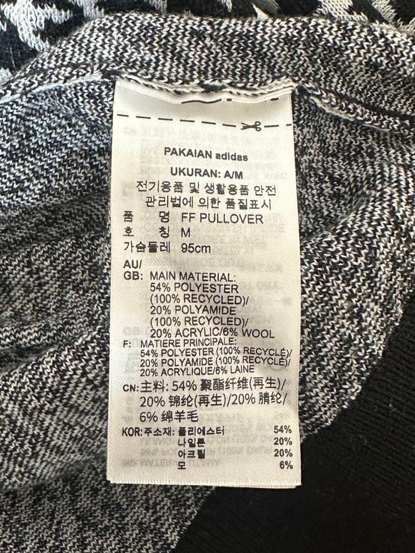 adidas アディダス　ゴルフPRIMEKNIT ハウンドトゥース セーター