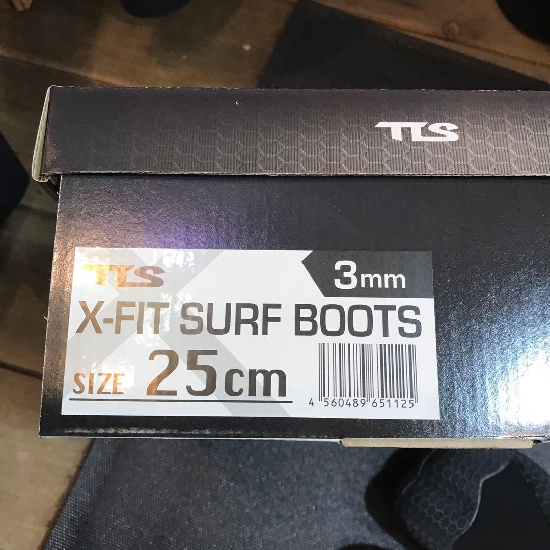 TLS X-FIT SURF BOOTS 25cm3mm 箱なし1万2000円￼